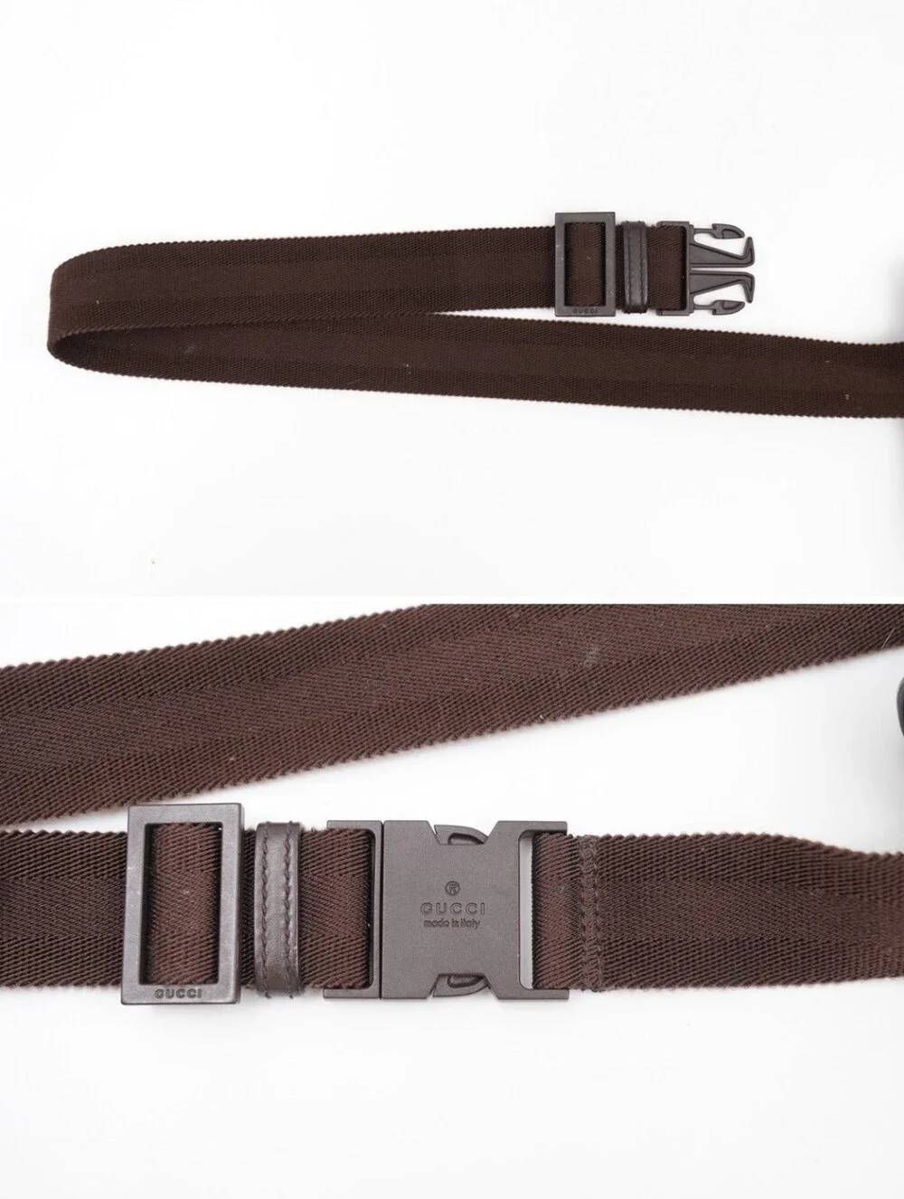 CM12 💗 Gucci Monogram Canvas Belt Bag